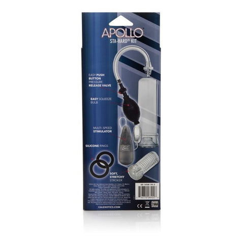 Apollo Sta-Hard Men's Penis Pump Kit by California Exotics - Sex Kits