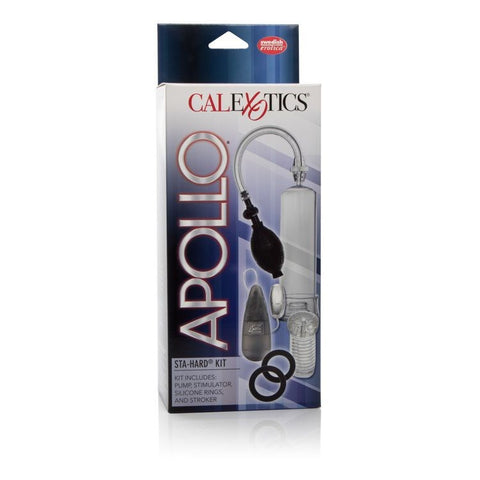 Apollo Sta-Hard Men's Penis Pump Kit by California Exotics - Sex Kits
