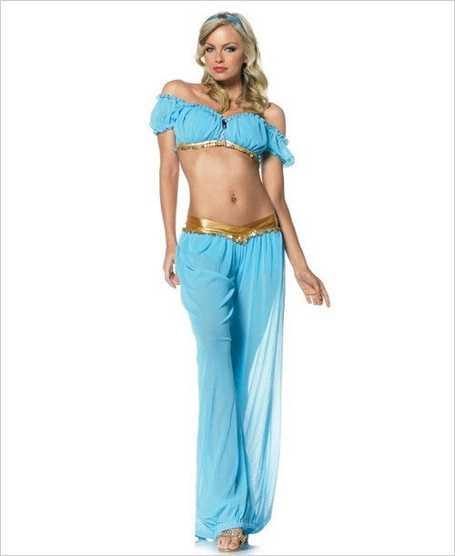 Arabian Princess Costume - - Fancy Dress Ups