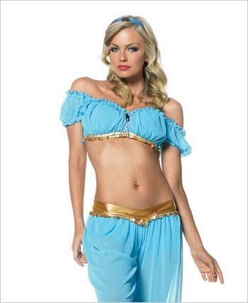 Arabian Princess Costume - - Fancy Dress Ups