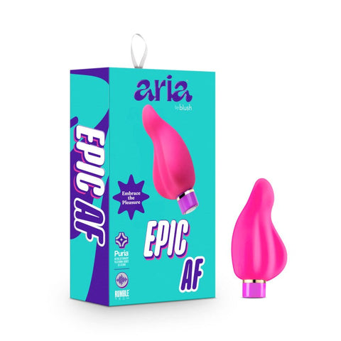 Aria Epic AF Fuschia USB Rechargeable Stimulator Vibrator - G-Spot Vibrators