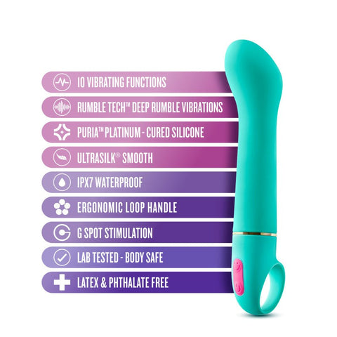 Aria Flirty AF Vibrator by Blush Novelties - G-Spot Vibrators