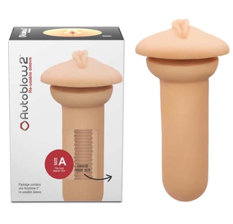 AutoBlow 2 Vagina Sleeves Male Masturbator by AutoBlow - Masturbators and Strokers