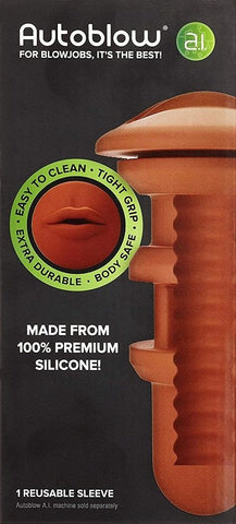Autoblow A.I. Sleeve Mouth Male Masturbator by AutoBlow - Masturbators and Strokers