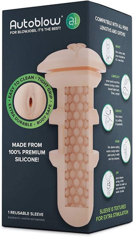 AutoBlow A.I. Sleeve Vagina Male Masturbator by AutoBlow - Masturbators and Strokers