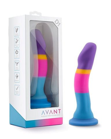 Avant D1 Hot n Cool Silicone Dildo by Blush Novelties - Non-Realistic Dildos
