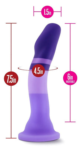 Avant D2 Rain Silicone Dildo by Blush Novelties - Non-Realistic Dildos