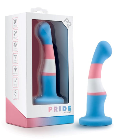 Avant Pride P2 True Silicone Dildo by Blush Novelties - Non-Realistic Dildos