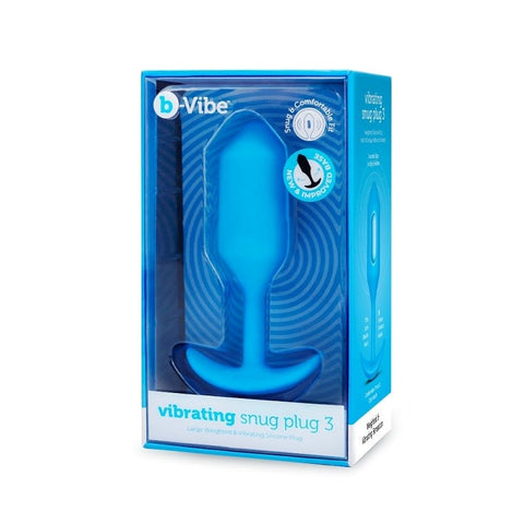 Vibrating Snug Plug size 3 by B-Vibe - Anal Vibrators