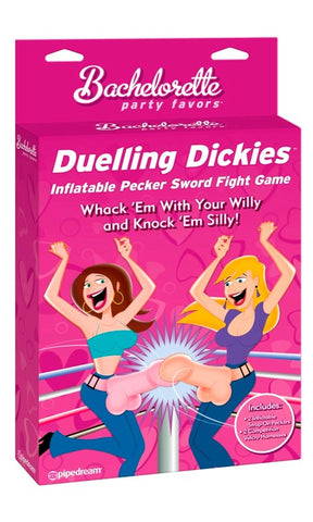 Bachelorette Party Favors Duelling Dickies Inflatable - Inflatable Dildos and Vibrators
