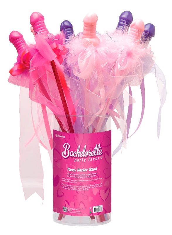 Bachelorette Party Favors Fancy Pecker Wand - - Sex Games, Coupons and Tricks