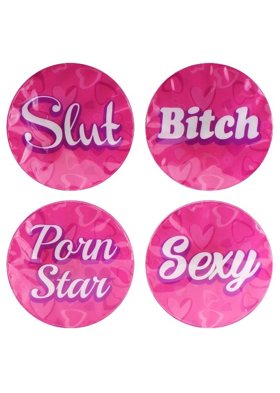 Bachelorette Party Favors Flashing Light Party Stickers - - Sex Games, Coupons and Tricks