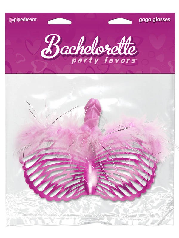 Bachelorette Party Favors Gaga Glasses - - Bachelorette and Bucks