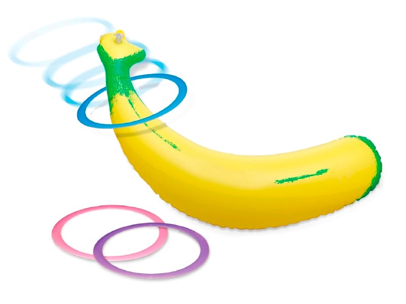 Bachelorette Party Favors Inflatable Banana Ring Toss - - Bachelorette and Bucks