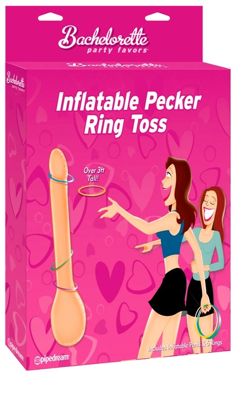 Bachelorette Party Favors Inflatable Pecker Ring Toss - - Sex Games, Coupons and Tricks