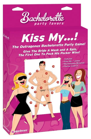 Bachelorette Party Favors Kiss My by Pipedream Products - Sex Games, Coupons and Tricks