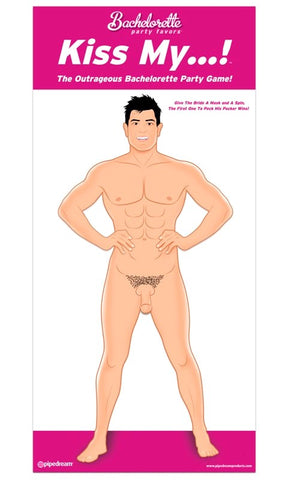 Bachelorette Party Favors Kiss My by Pipedream Products - Sex Games, Coupons and Tricks