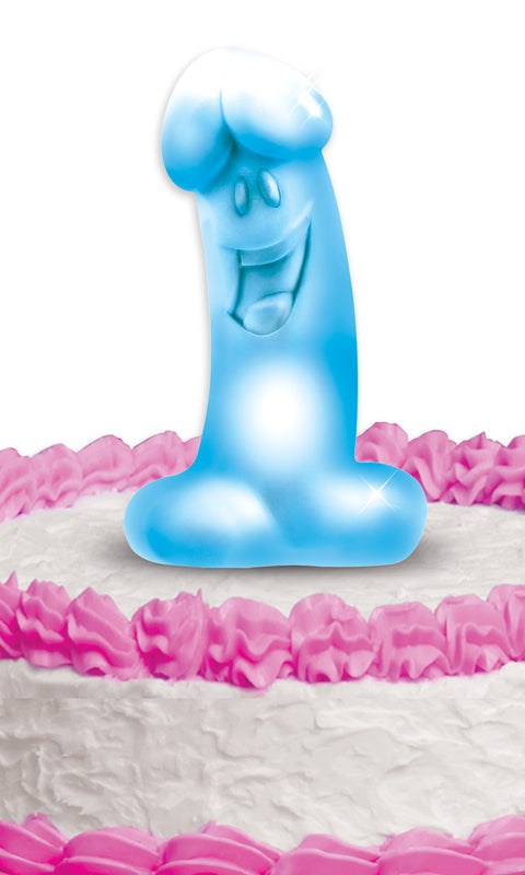 Bachelorette Party Favors Light Up Pecker Cake Topper - - Bachelorette and Bucks