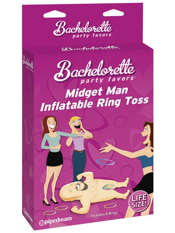 Midget Man Inflatable Ring Toss by Pipedream Products - Sex Games, Coupons and Tricks