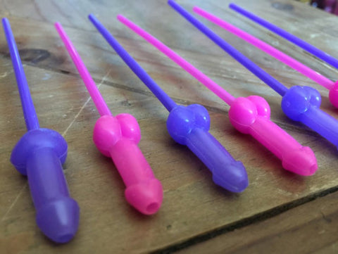 Mini Cock Tail Straws by Pipedream Products - Sex Games, Coupons and Tricks