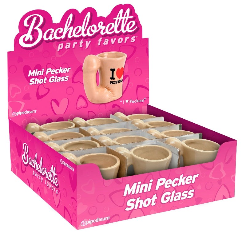 Bachelorette Party Favors Mini Pecker Shot Glass - - Sex Games, Coupons and Tricks