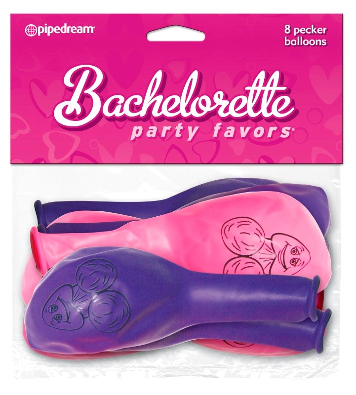 Bachelorette Party Favors Pecker Balloons 8 Pack - - Sex Games, Coupons and Tricks