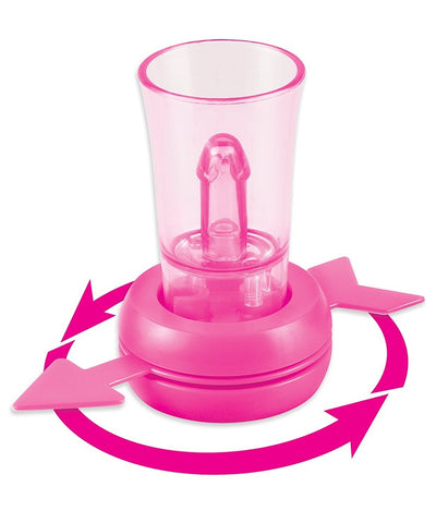 Bachelorette Party Pecker Shotglass Spinner by Pipedream - Sex Games, Coupons and Tricks