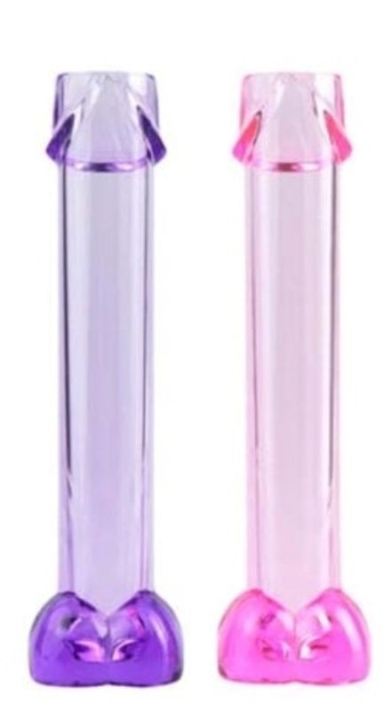 Bachelorette Party Favors Pecker Test Tube Shotglasses 6 Pack - - Bachelorette and Bucks