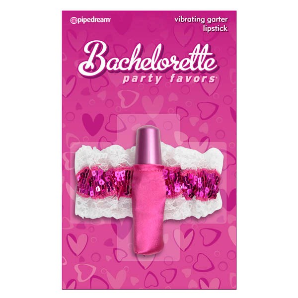 Bachelorette Vibrating Garter Lipstick - - Bachelorette and Bucks