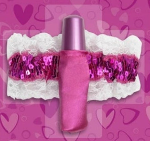 Bachelorette Vibrating Garter Lipstick by Pipedream - Bachelorette and Bucks
