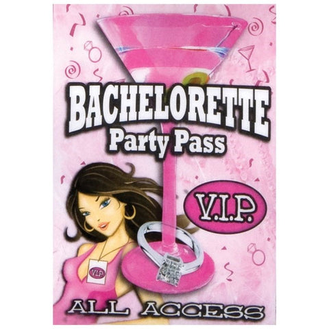 Bachelorette Vip Pass Adult Party Game by Little Genie - Sex Games, Coupons and Tricks