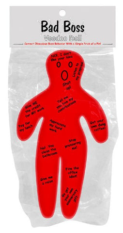 Bad Boss Voodoo Doll Adult Party Game by Kheper Games - Sex Games, Coupons and Tricks