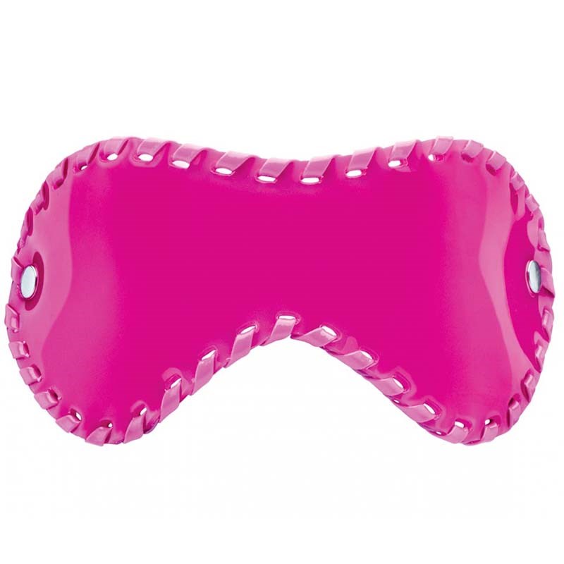 Bad Romance Pink Stitching Eye Mask with Elastic Strap - - Masks And Blindfolds