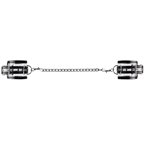 Bad Romance Translucent Handcuffs by Shots Toys - Cuffs and Restraints
