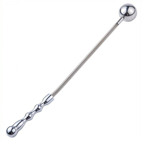 Ball Flogger With Metal Spring Handle by BDStyle - Whips And Crops