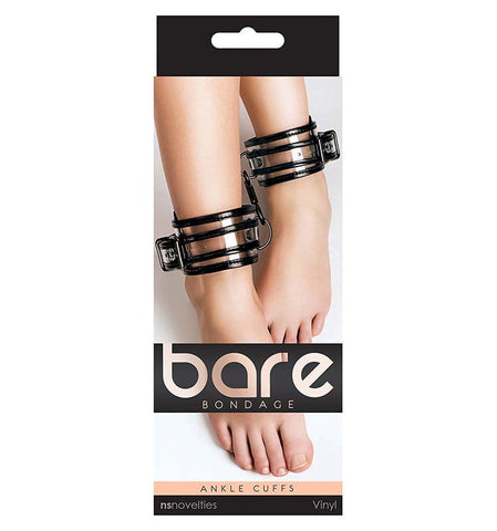 Bare Bondage Ankle Cuffs by NS Novelties - Cuffs and Restraints