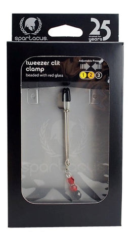 Beaded Clit Clamp by Spartacus Enterprises - Nipple and Clit Clamps