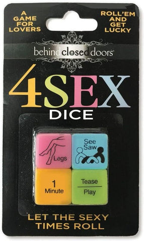 Behind Closed Doors 4Sex Dice by Little Genie - Sex Games, Coupons and Tricks