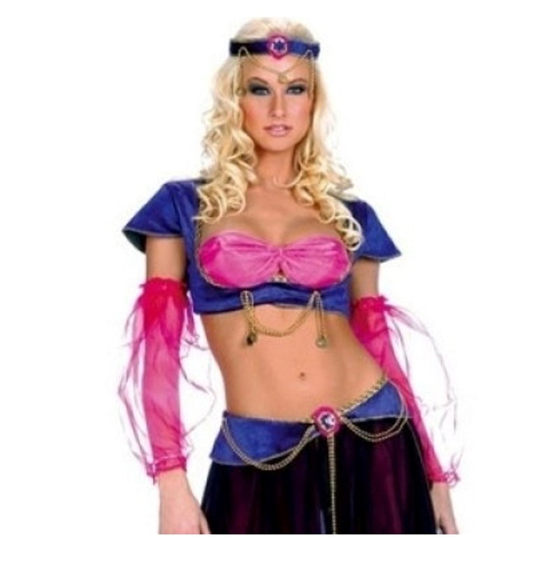 Belly Dancer Outfit - - Fancy Dress Ups