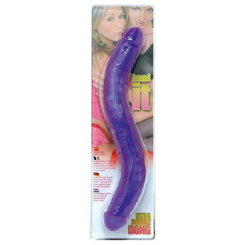 Bend It Ultra Double Dong Lavender - - Realistic Dildos