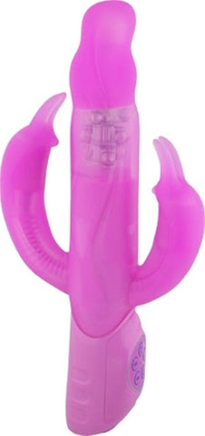 Bendable Rabbit Triple Vibrator by Seven Creations - Rabbit Vibrators