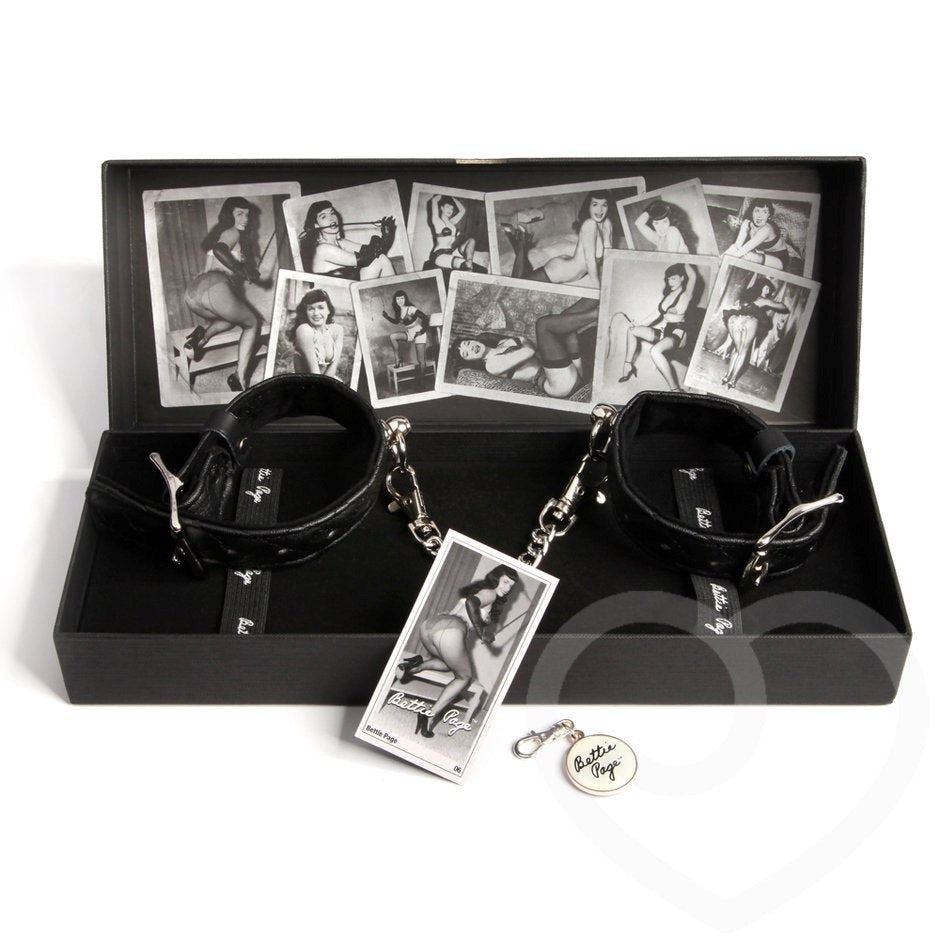 Bettie Page Wild 'n' Willing Wrist Cuffs - - Cuffs And Restraints