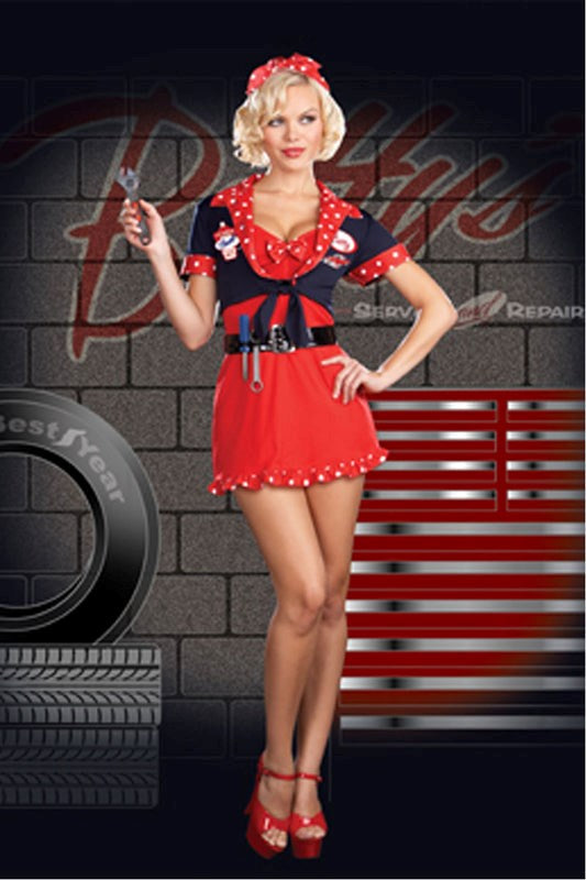 Betty's Full Service Costume - - Fancy Dress Ups