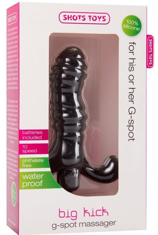 Big Kick G-Spot or P-Spot Massager by Shots Toys - G-Spot Vibrators
