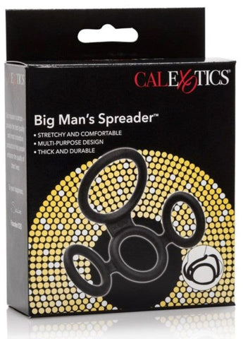 Big Man's Spreader Stretchy Cock Ring - Ball and Cock Toys