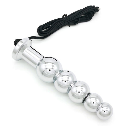 Bipolar Metal Electric Shock Butt Plug - N by BDStyle - Electro Sex