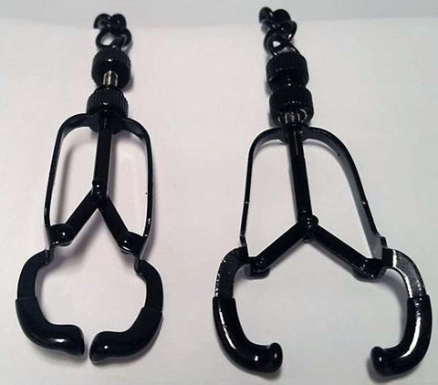 Black Beetle Nipple Clamps by BDStyle - Breast and Nipple Toys
