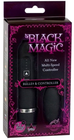 Black Magic Bullet Vibrator by Doc Johnson - Bullet Vibrators