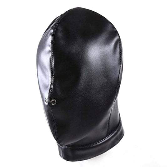 Black Out Confinement Hood - - Bondage Hoods