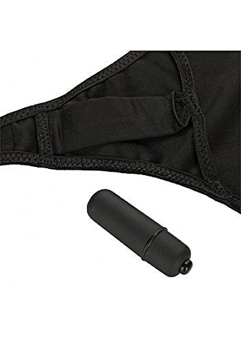 Black Rose Secret Garden Vibrating Panty - - Clit Ticklers and Pulsators